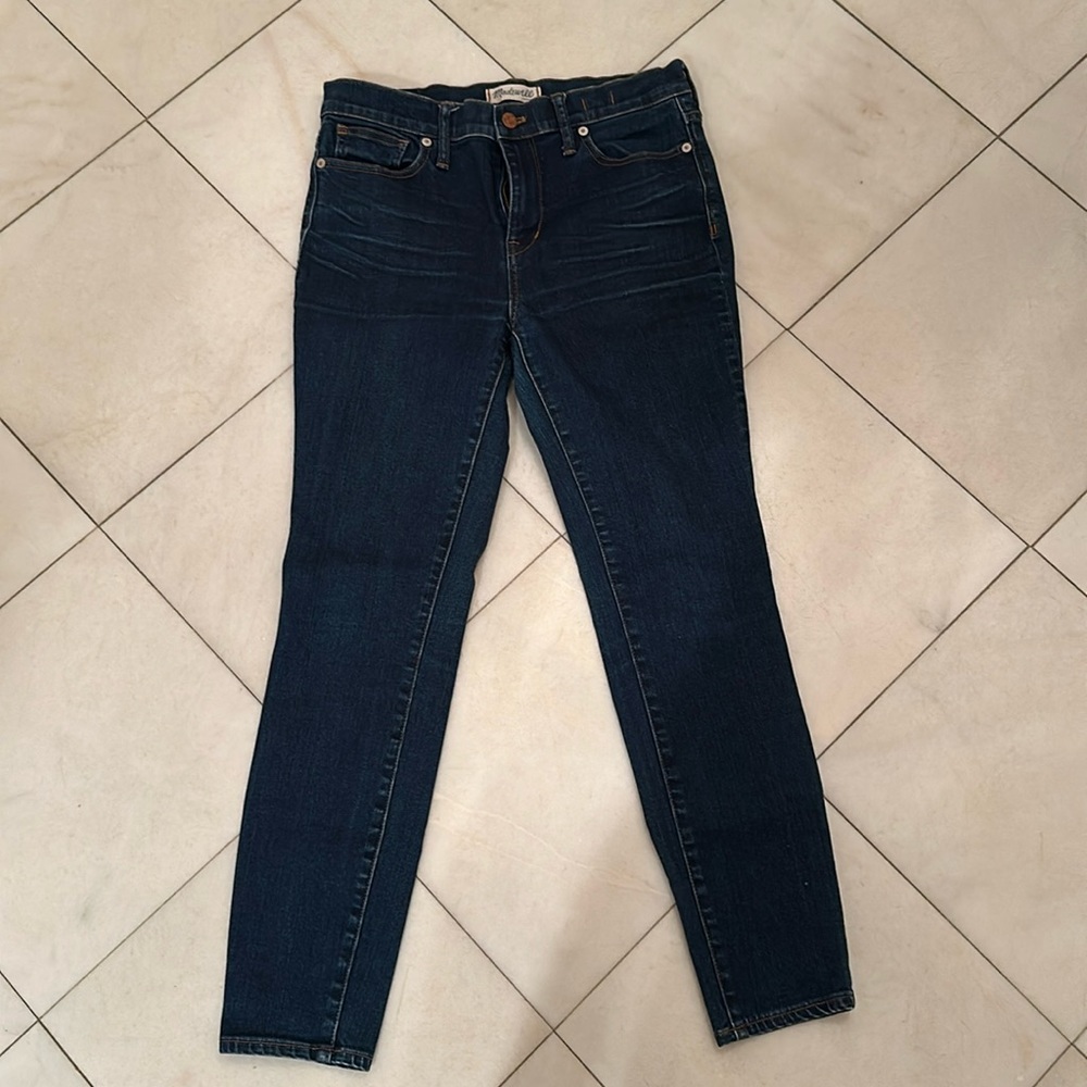 Madewell High Riser 5 pocket Skinny Jeans, Size 30